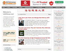 Tablet Screenshot of la4chinese.com